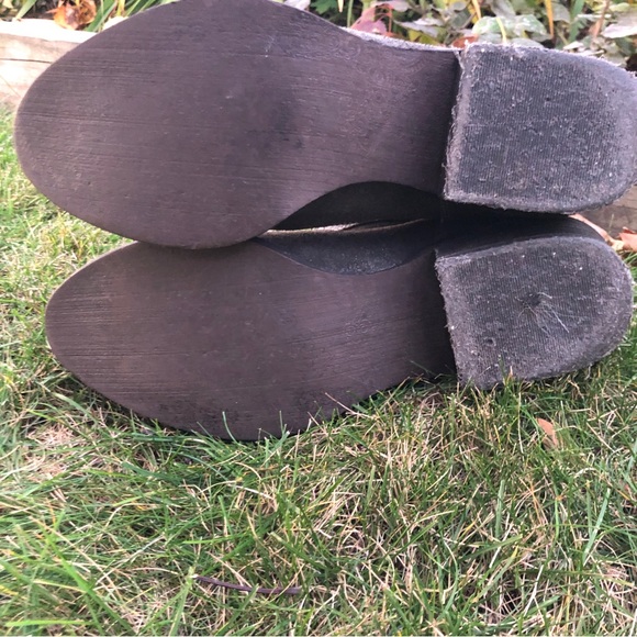 Naughty Monkey Leather Metallic Gray Booties - Picture 6 of 8